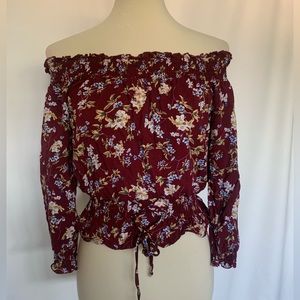 Papermoon off the shoulder top size L